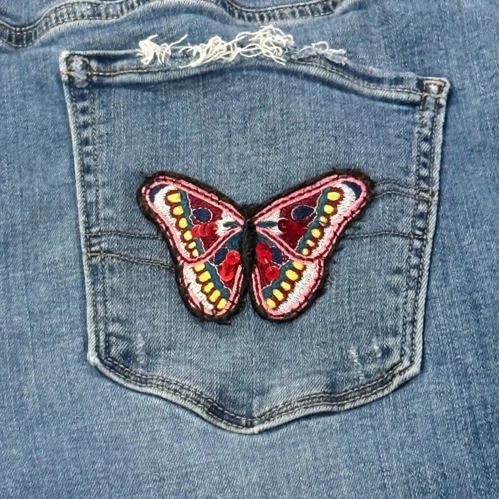 American Eagle Outfitters Blue Denim Flare Jeans